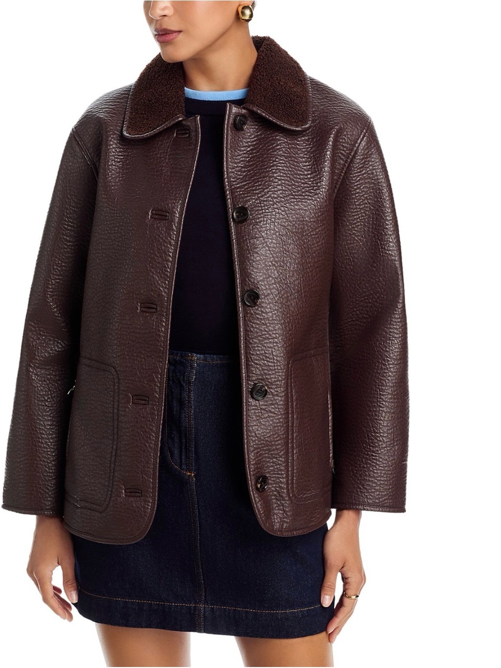 RAILS Luis Faux Leather Jacket